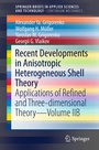 Cover: Recent Developments in Anisotropic Heterogeneous Shell Theory - Springer