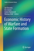 Cover: Economic History of Warfare and State Formation - Springer