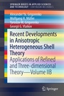 Cover: Recent Developments in Anisotropic Heterogeneous Shell Theory - Springer
