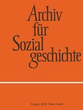 Cover: Archiv f&uuml;r Sozialgeschichte, Band 56 (2016) - Verlag J.H.W. Dietz Nachf. GmbH