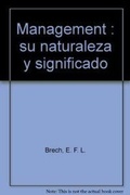 Bild: Management : su naturaleza y significado - Oikos-Tau, S.A. Ediciones