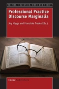Cover: Professional Practice Discourse Marginalia - Brill