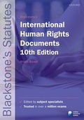 Cover: Blackstone's International Human Rights Documents - Oxford University Press
