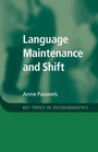 Cover: Language Maintenance and Shift - Cambridge University Press