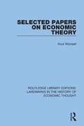 Cover: Selected Papers on Economic Theory - Routledge