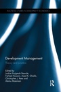 Cover: Development Management - Routledge
