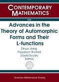 Cover: Advances in the Theory of Automorphic Forms and Their $L$-functions - American Mathematical Society
