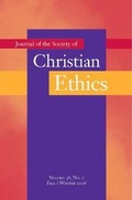 Cover: Journal of the Society of Christian Ethics - Georgetown University Press