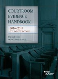Enlarge image Cover: Courtroom Evidence Handbook - LEG Inc. (dba West Academic Publishing