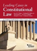 Cover: Leading Cases in Constitutional Law - LEG Inc. (dba West Academic Publishing