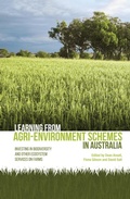 Cover: Learning from agri-environment schemes in Australia - ANU Press