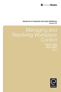 Enlarge image Cover: Managing and Resolving Workplace Conflict - Emerald Publishing Limited