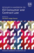 Bild: Research Handbook on EU Consumer and Contract Law - Edward Elgar Publishing