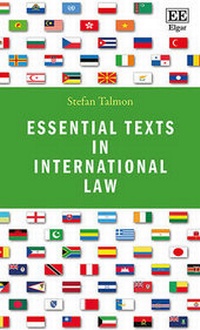 Enlarge image Cover: Essential Texts in International Law - Edward Elgar Publishing