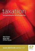 Cover: Taxation: Incorporating the 2016 Finance Act (2016/17) - Fiscal Publications