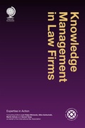 Cover: Knowledge Management in Law Firms - Globe Law and Business Ltd