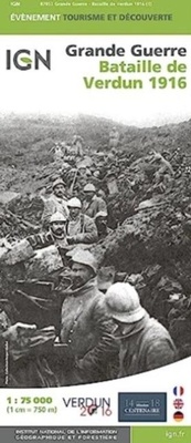 Abbildung von: Bataille de Verdun - 1916 - Institut Geographique National