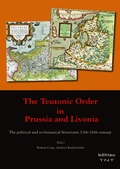 Cover: The Teutonic Order in Prussia and Livonia - B&ouml;hlau
