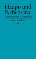 Cover: Haupt- und Nebens&auml;tze - Suhrkamp