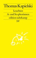 Cover: Leuchten - Suhrkamp
