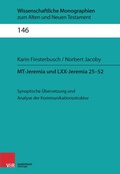 Cover: MT-Jeremia und LXX-Jeremia 25-52 - Vandenhoeck & Ruprecht