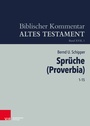 Cover: Sprüche (Proverbia) - Vandenhoeck & Ruprecht