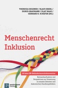 Cover: Menschenrecht Inklusion - Vandenhoeck & Ruprecht