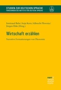 Cover: Wirtschaft erz&auml;hlen - Narr Francke Attempto