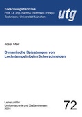 Cover: Dynamische Belastungen von Lochstempeln beim Scherschneiden - Shaker
