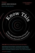 Cover: Know This - HarperPerennial
