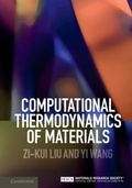 Cover: Computational Thermodynamics of Materials - Cambridge University Press