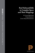 Bild: Real Submanifolds in Complex Space and Their Mappings - Princeton University Press