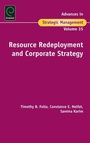 Cover: Resource Redeployment and Corporate Strategy - Emerald Group Publishing Limited
