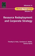 Cover: Resource Redeployment and Corporate Strategy - Emerald Group Publishing Limited