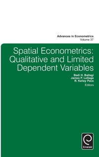 Enlarge image Cover: Spatial Econometrics - Emerald Group Publishing Limited