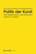 Cover: Politik der Kunst - transcript