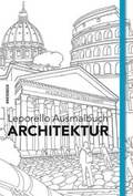 Cover: Leporello Ausmalbuch Architektur - Knesebeck