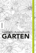 Cover: Leporello Ausmalbuch Garten - Knesebeck