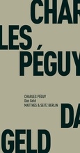 Cover: Das Geld - Matthes & Seitz Berlin