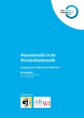 Cover: Wissenstransfer in der Wirtschaftsinformatik - IMI-Verlag