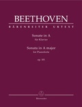 Cover: Sonate f&uuml;r Klavier A-Dur op. 101 - B&auml;renreiter