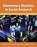 Cover: Elementary Statistics in Social Research, Updated Edition - Pearson