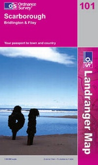 Abbildung von: Scarborough, Bridlington and Filey - Ordnance Survey