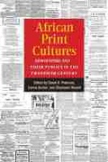 Cover: African Print Cultures - The University of Michigan Press