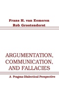 Cover: Argumentation, Communication, and Fallacies - Routledge