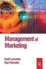 Cover: Management of Marketing - Routledge