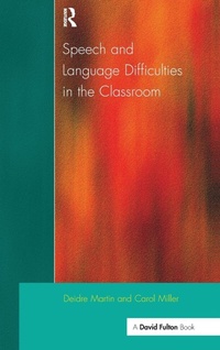 Enlarge image Cover: Speech and Language Difficulties in the Classroom - CRC Press