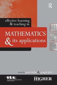 Enlarge image Cover: Effective Learning and Teaching in Mathematics and Its Applications - Routledge