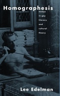 Cover: Homographesis - Routledge