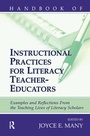 Cover: Handbook of Instructional Practices for Literacy Teacher-educators - Routledge